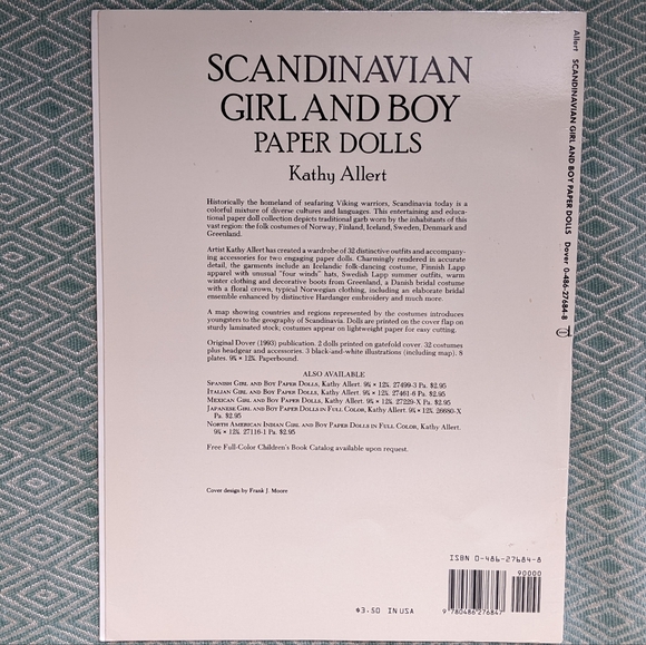 Scandinavian Girl & Boy Paper Dolls - Picture 2 of 9